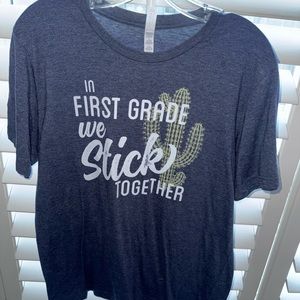 First grade teacher shirt